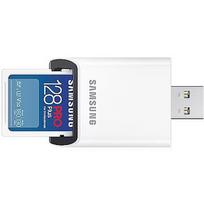 Samsung PRO Plus, SDXC, 128GB, UHS-I, U3, V30 +Reader MB-SD128SB/WW