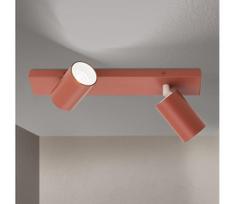Orion - taškinis šviestuvas PENN 2xGU10/13W/230V, plytų spalvos