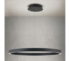 Orion- dimeriuojamas LED liustras ant laido KOLK LED/80W/230V 2700/3000/4000K skersm. 80 cm juodas