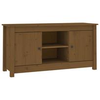 vidaXL Televizoriaus spintelė, medaus ruda, 103x36,5x52cm, pušis