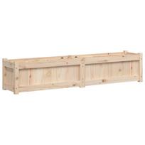 vidaXL Sodo lovelis, 150x31x31cm, pušies medienos masyvas