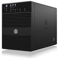 Icy Box 3.5 8cm SATA 4x SATA 3.5" zu 1x USB 3.0 + 1x eSATA. JBOD IB-3640SU3