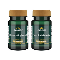 2xSwanson Phosphatidylserine 100mg 30 softgels