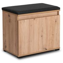 VENORA batų spintelė, 60 cm – Artisan ąžuolas / grafitas