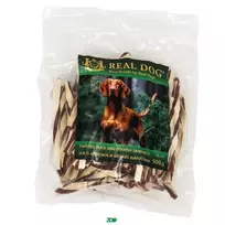 Real Dog Snack antienos ir menkės suktinukai, skanėstas šunims; 500g