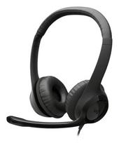 Logitech H390 Laidinės ausinės, USB-C, Juoda