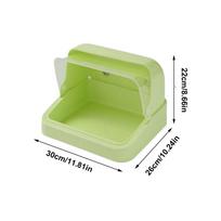 Brooder Box Poultry Breeding Cage With Built-In Heating Pad Poultry Heater Breeding Box For Farm Duckling Parrot Quail Lizard