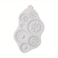 1pc Cogs Fondant Molds Silicone Cake Moulds Gum Paste Sugar Craft Fimo Dessert Baking Tools Pastry Decorating