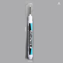 0.7/1.0/2.5mm Waterproof White Marker Pen  Paint Tread Environmental Pens Car Tire Painting Graffti Stationery School Supplies