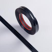 1pc 5mX2cm Peel and Stick Wall Edge Guard, Corner Guard, and Trim Strip Molding, Multifunctional Protective Trim for Counter (black,5mX2cm) juoda