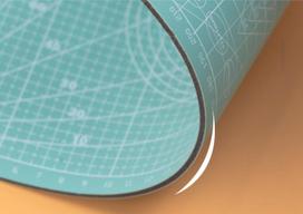 A4/A5 Durable PVC Cutting Mat Board DIY Self-healing Cutting Board Art Paper Leather Cutting Engraving Cut Pad Sewing Craft Base (green,6 X 6cm)