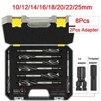 10mm-25mm Auger Drill Bit with Hex Shank Anti-slip Twist Drill Bit Set High Hardness Wear-resistant Wood Fast Cut Auger
