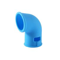 Pressure cooker silicone steam release device exhaust valve diverter high-pressure cooker airflow conversion head mėlyna