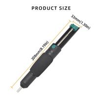 Aluminum Metal Desoldering Pump Hand Welding Suction Pen Desolder Tool Removal Tool Metal Construction Vacuum Soldering Iron