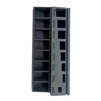 3D Printed M3 Bolt Sorter PLA Large Capacity Screw Sorter Organizers Precision-Sort Space-Saving Screw Length Sorter