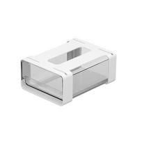 Self-Adhesive Under Desk Drawer Slide-out Attachable Cabinet Storage Organizer Easy To Install Space Saving Table Storage Box
