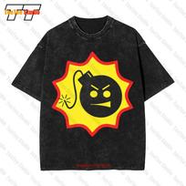 Serious Sam Game Logo Gamers Fps Shooter Game  Vintage Oversized TShirt POX S