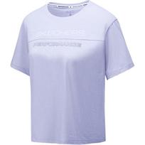 Skechers Basic Sports Series Comfortable Breathable Casual Short Sleeve T-Shirt Women tops P225W215-00FW S