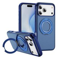 For iPhone 17/Air/16/15/14/13/12 Pro Max 11 Case, [with 360°Rotatable Invisible Magnetic O-Ring Stand][Compatible with Magnetic] For iPhone 11