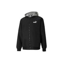 PUMA Block Hoodied Jacket 'Black White Grey' Men's 587153-01 XS
