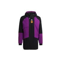 adidas Manchester United Travel Drill Jacket 'Purple Black' Men's GR3910 M
