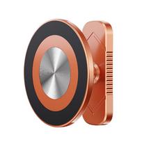 For Magsafe Double-sided Magnetic Phone Holder, Golf Bike Gym N52 Strong Magnet Treadmill Multifunctional Stand oranžinė