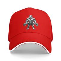 Hippopotamus Powerlifting Weightlifting Gym Workout Baseball Cap  Hunting Camping Hot Sale Trucker Hat Unisex Unisex  Baseball Caps One Size