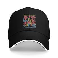 Talking Heads  Casual Baseball Cap  Outdoor Sport Hip Hop Hats Summer Sun Unisex Women Design Baseball Caps One Size