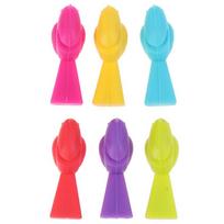 6PCS Silicone Bird Tits Wine Glass Mark Wine Glass Recognizer Cup Distinguisher