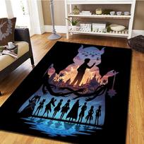 Re Zero Carpet for Living Room Bedroom, Cool Home Decor Movie Mat Play Floor Mat -HE46 60x90cm