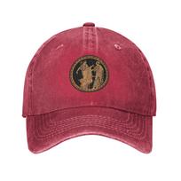 Apollo and Artemis Instagram Style Baseball cap Prevents Head Tightness Literary Style Denim Curved-Brim Hat One Size