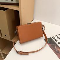 Solid Minimalism Sling Bag Unisex Streetwear Persality Box Bags for Men Suitcase Shape Crossbody bag Shoulder Messenger bags ruda