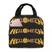 Helloween Rock Band Insulated Lunch Bag for Women Office Cooler Thermal Food Box Tote Portable Lunch Boxes Container One Size