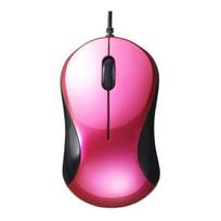 Buffalo BSMBU100PK Wired BlueLED Silent Mouse (Pink)