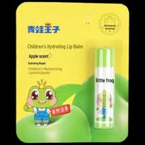 Frog Prince 4g Apple-shaped Children's Hydrating Lip Balm