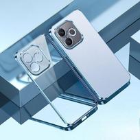 Case For Honor 600 Lite 600 Pro Fashionable High-end Transparent Smooth Hand Feel Anti-fingerprint Cover Shockproof Funda Honor 600 Lite mėlyna