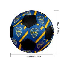 DYDIS 5 Boca Juniors Futbolo kamuolys Spalvingas Visų amžių Mašininis siuvimas PVC Paruoštas varžyboms Patvarus Aukšto atšokimo