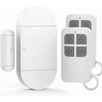 Door Alarm Sensor,Wireless Remote Window Alarm,2 Remote Controls,130 dB Siren,Magnetic Security Sensor,Entry Burglar Alert,Security Alarm Warning 3-Pack
