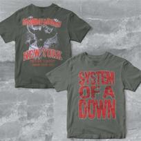 System Of A Down NY Stadium 2026 Merch Tee reprint Shirt XXL