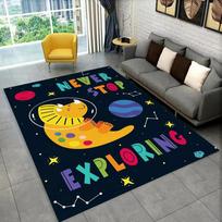 Cartoon Dinosaur Area Rugs Lovely Dinosaur Carpet Rugs for Boys Kids Blue Cute Animal Patterns Carpet Dinosaur Rugs Playing Room 40x60cm 16x24 inch