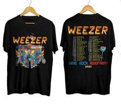 Weezer Indie Rock Roadtrip Tour 2023 Shirt Weezer Fan Shirt XXXXL