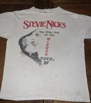 HOT !Vintage Stevie Nicks Back to the Other Side of the Mirror Tour '89 T-Shirt S