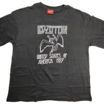Led Zeppelin T-shirt Men's Size XL Black Rock Band Tee 80s Music Merch Bravado S