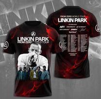 From Zero Word Tour 2026 shirt Linkin Park 3D Tshirt Fan Gift New XXL