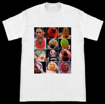 The Many Hairstyles Of The Worm Dennis Rodman White S-234XL T-Shirt A405 XL