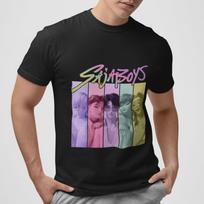 Saja Boys T Shirt Anime Graphic Korean Streetwear Retro Y2K Unisex Casual Tee L