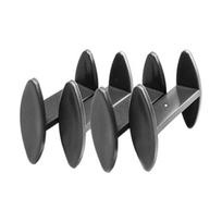4Pcs Fence Board Fixing Clips Stainless Steel Fence Panel Concrete Base Spacer Fence Hardware Reduces Moisture Rot for DIY Fence Installation 4pcs