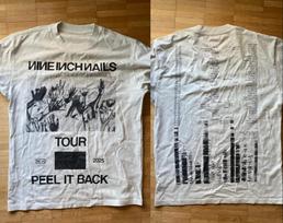 Nine Inch Nails Peel It Back Tour 2026 Amsterdam Merch T-shirt size S-5XL L