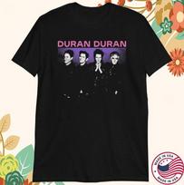 Duran Duran Europos turas 2026 Juodai baltas marškinėlis dydis S-5XL L blue