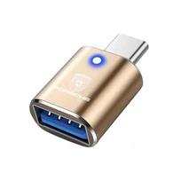 Adapter Type C to USB 3.0 OTG Adapter Connector Type C OTG Conventer For Porsche 918 911 Taycan Panamera Cayenne Boxster sticker